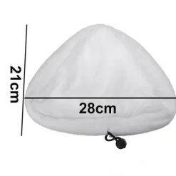 Ångtvättar-6 st Återanvändbara Mikrofiber H2O Ångmopp Ersättningsdynor Tillbehör Ångmopp Rengöringsduk