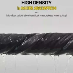 Svampar & Dukar-10 st Tjocka Magiska Rengöringsdukar, Mikrofiber utan Spår Absorberande Omedelbar Polering Återanvändbar Rengöringsduk