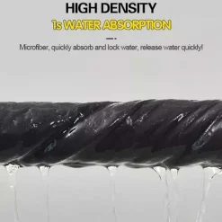 Svampar & Dukar-10 st Tjocka Magiska Rengöringsdukar, Mikrofiber utan Ränder Absorberande Omedelbar Polering Återanvändbar Rengöringsduk
