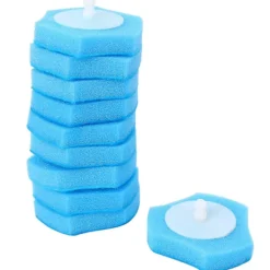 unbranded Svampar & Dukar-32 st Toalettborste Ersättning, Toalett Rengöring Ersättning, Engångs Toalettborste Huvud, Toalettborste