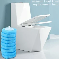unbranded Svampar & Dukar-32 st Toalettborste Ersättning, Toalett Rengöring Ersättning, Engångs Toalettborste Huvud, Toalettborste