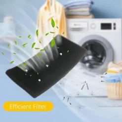 Torktumlare-4 st Torkfilter för Bauknecht Privileg Whirlpool HX 481010716911 Torkfilter Återanvändbar Kondensering