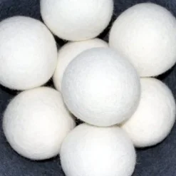 Torktumlare-6 st Torktumlare Bollar Ull Torktumlare Bollar, Diameter 7cm