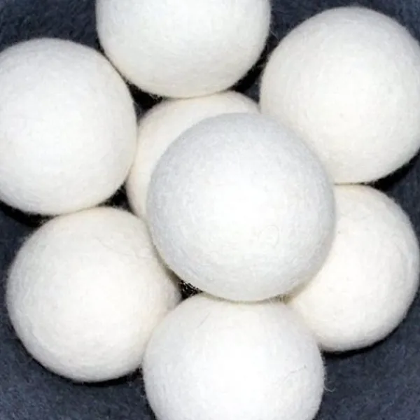 Torktumlare-6 st Torktumlare Bollar Ull Torktumlare Bollar, Diameter 7cm