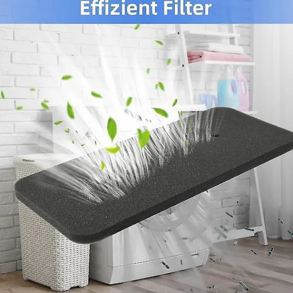 Torktumlare-4 st Torktumlare Filter Ersättningsdelar Kompatibla med Candy/Hoover/Ostein/Fagor/House to House Värmepumpstork, Svampfilter+