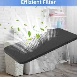 Torktumlare-4 st torktumlare filterersättningsdelar för Candy//Ostein//House to House värmepumpstorktumlare, svampfilter