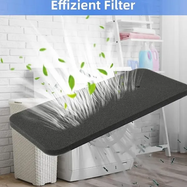 Torktumlare-4 st torktumlare filterersättningsdelar för Candy//Ostein//House to House värmepumpstorktumlare, svampfilter