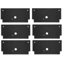 FMYSJ Torktumlare-6 st Torktumlare Svampfiltermatta för Bosch 12022801 för Constructa CWK3R200/02 för Siemens WQ33G2C90/01 (FMY) Black