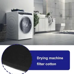 Torktumlare-6 st Torktumlare Svampfilter Matta Kompatibel med Bosch 12022801 Kompatibel med Constructa
