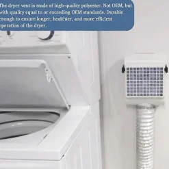 Torktumlare-12 st Torktumlare Ventilationsfilter Ersättning för Funmas Vent Inomhus Torktumlare Ventilationsluftreningsfilter Element Reducera Lukt[D]