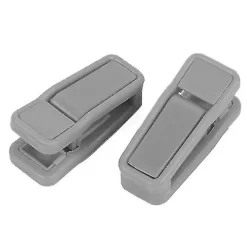 Tvättillbehör-20 st Tunga Klädnypor Plastklädnypor Tvättklädsnålar - FÄRG: Svart