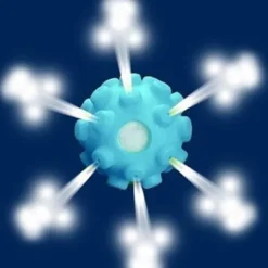 Torktumlare-2 st Tvätt- och Torktumlare Bollar Blå Återanvändbara Ångande Torktumlare Bollar Tvätten