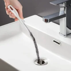 Dammsugare & Tillbehör-2 st tvättborstar för rengöring av avlopp Flexibel avloppshår Ca