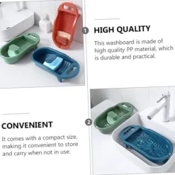 Tvättillbehör-1 st tvättbräda - Handtvätt Rengöring Bräda Diskho Mini Bärbar Tvättmaskin Sock Tvättbräda Pp Djur Barn Underkläder