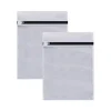 Tvättillbehör-2 st Tvättkassar för underkläder - 30 x 40 cm Vit