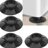Tvättillbehör-4 st Tvättmaskin Gummistöd Dämpare Stativ Halkskydd