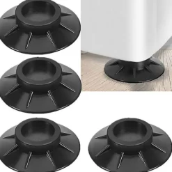 Tvättillbehör-4 st Tvättmaskin Gummistöd Dämpare Stativ Halkskydd