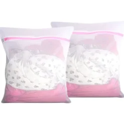 Tvättillbehör-2 st tvättmaskin tvättnät, 50 x 60 cm tvättmaskin