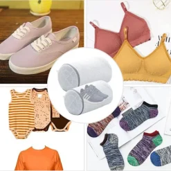 Tvättillbehör-2 st tvättmaskinpåsar för skor, tvättpåse för skor, torktumlare, dörrskosnät för känsliga träningsskor, strumpor, behåar