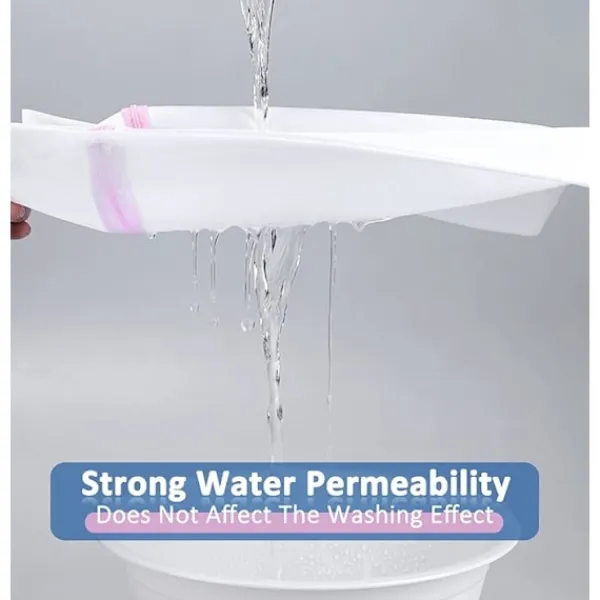 Tvättillbehör-2 st Tvättnät 80cm x 60cm Stor Storlek Tvättpåse Tvätt