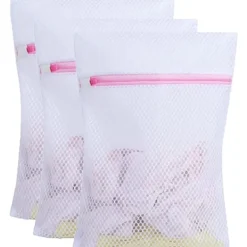 Tvättillbehör-3 st tvättpåsar för att skydda dina olika kläder, skor, strumpor, behåar, underkläder_yux 23*30cm