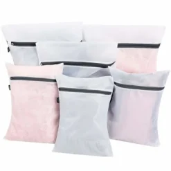 Tvättillbehör-6 st tvättpåsar i två storlekar