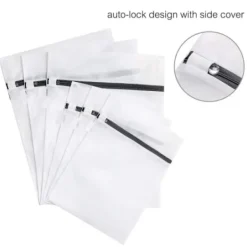 Tvättillbehör-6 st tvättpåsar i två storlekar