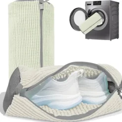 BraVärde Tvättillbehör-2 st Tvättskopåsar för Tvättmaskin och Torktumlare, Återanvändbar Skopåse för Rengöring