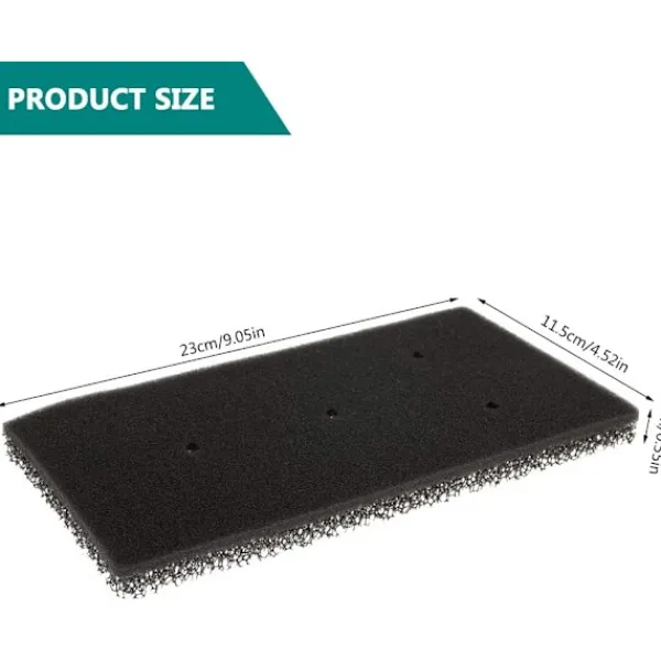 Torktumlare-4 st tvättsvampfilter för Whirlpool, torktumlarfiltermatta 4810107169