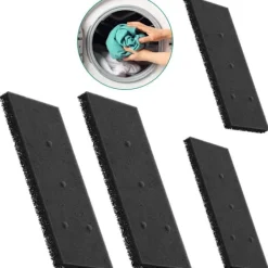 Torktumlare-4 st tvättsvampfilter för Whirlpool, torktumlarfiltermatta 4810107169