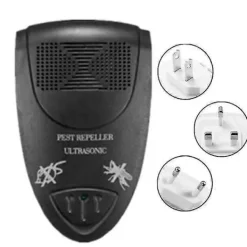 DAO Skadedjur & Insekter-2 st Ultrasonic Bat Repellent Pest Repellants Control, bli av med fladdermöss på 72 timmar [DB] EU Plug