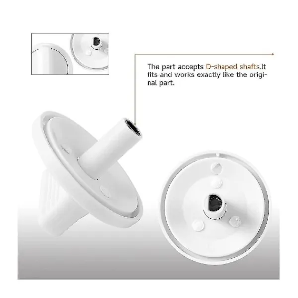 Torktumlare-2 st WE01X10160 Timerknappar för Tvättmaskin/Torktumlare - Ersätter AP3207448 PS755794 WE01X10069 yuante