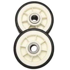 Torktumlare-2 STK Torktumlare D Stödrulle och Axel för 303373, 12051541, ER303373K, 303373K