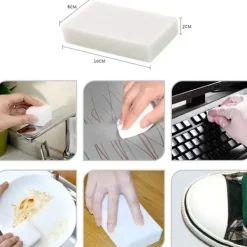 Svampar & Dukar-10 st/lot Magisk Svamp Radergummi Multifunktionell Melaminskumrengörare 100x60x20mm 30PCS