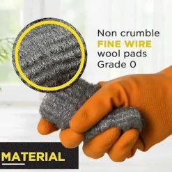 Skadedjur & Insekter-24 stålull för att stoppa möss, råttkvalitet, för rengöring och tätning av små hål, fin stålull, råttrulle