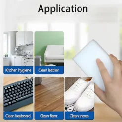 Svampar & Dukar-100 st/paket Melaminsvamp Magisk Svamp Suddgummi För Kök Kontor Badrum Melaminsvamp Rengöringssvamp 100x60x15mm