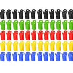 Tvättillbehör-60 strumpeklämmor för tvättmaskin och torktumlare, strumpeklämmor med krokar, strumphållare tvättmaskin, dir