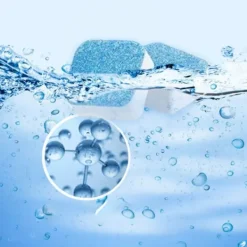 Rengöringsmedel-12 st/set Toalettrengöring Brusande Tablett BLÅ