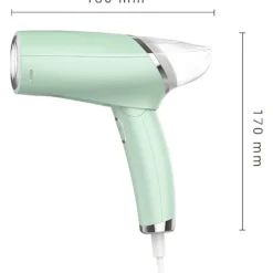 Ångtvättar-1 styck (Grön) Handhållen Strykjärn Hängande Strykjärn