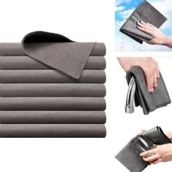 Fönsterrengöring-7 stycken 30*30cm magiska dukar för fönsterputsning, vatten