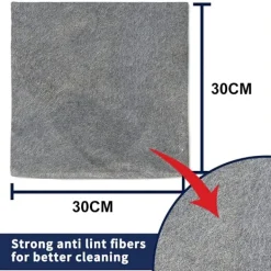 Fönsterrengöring-7 stycken 30*30cm magiska dukar för fönsterputsning, vatten