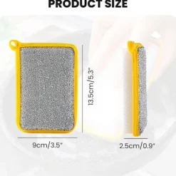 Svampar & Dukar-10 stycken disksvampar, dubbelsidig köksduk, multifunktionssvamp, diskrengöringsmatta, köksdiskrengöringsverktyg 10pcs