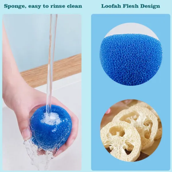 Tvättillbehör-12 stycken djurhårborttagare, tvättmaskinsluddboll för tvättmaskin, tvättbollar mot djurhår