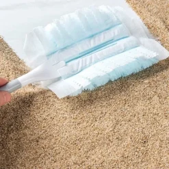 OCEAN Rengöringsmedel-20 stycken engångsdammningsverktyg Elektrostatisk dammvippa för rumstädning med 2 handtag för dammning av flera ytor i hemmet, tak och möbler