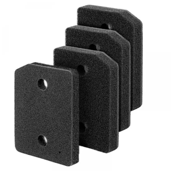 GIFT OF G Torktumlare-4 stycken filter Kompatibla med Miele T1-serien torktumlare 9164761 reservdel torktumlare fin/grov 207 x 157 x 30 mm tumbl