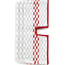 ATELA Städmoppar-2 stycken för att passa O-ceder mopphuvud röd Mikrofiber roterande ersättningsmoppduk