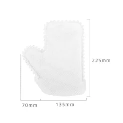 ATELA Svampar & Dukar-10 stycken förtjockade sughanddukar kan återanvändas Super Mite superfina fiberdammborttagning och sughandskar Hushållsrengöring non-woven handskar