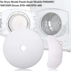 Torktumlare-25 stycken kompatibla torktumlarens avgasfilteruppsättning ersättning