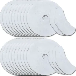 Torktumlare-25 stycken kompatibla torktumlare avgasfilter set ersättning