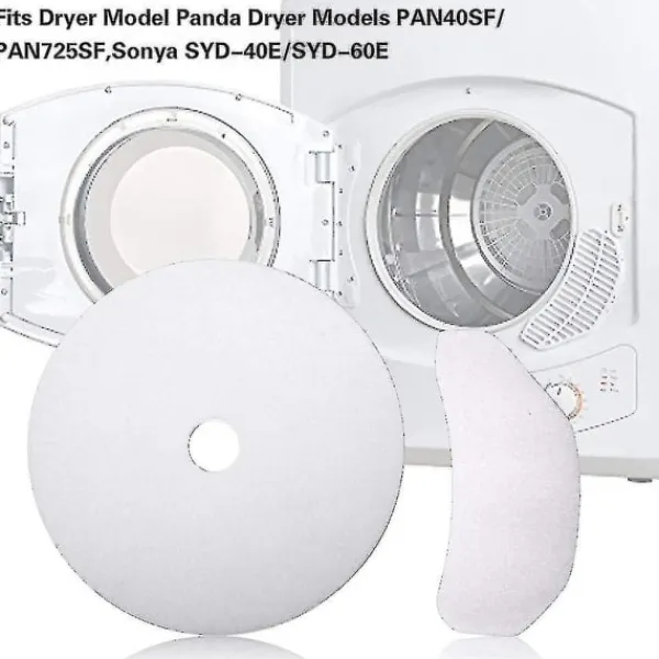 Torktumlare-25 stycken kompatibla torktumlare avgasfilter set ersättning